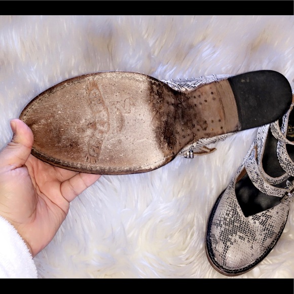 FREEBIRD Felicity Snake Print Bootie - Picture 8 of 8